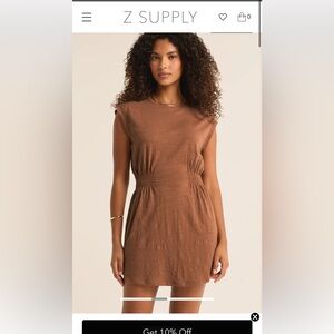 Z Supply ROWAN TEXTURED MINI DRESS